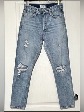 AGOLDE Jamie High Rise Classic Fit Jeans 25 Tapered Leg Casual Chic Street Style